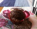 Minichokladmuffins med en hint av jordnötter