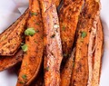 Spicy Roasted Sweet Potato Wedges Recipe