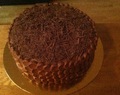 Devils Food Cake- Vanillacake med hallon- och chockladmousse
