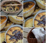 chokladtopping muffins