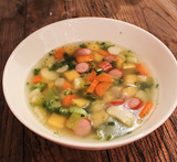 enkel grønnsakssuppe