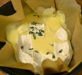 camembert juusto uunissa