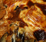 vegetarisk moussaka aubergine