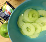 hur torkar man äpplen i ugn