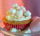 vaahtokarkki muffinssit marshmallow cupcakes