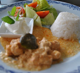 kokosmjölk curry thai citrongräs