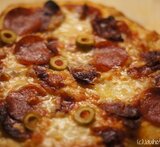 riisijauho pizza