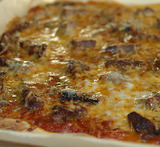 italiensk pizza med fire oster