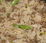 kjøttdeig og ris oppskrift