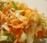 coleslaw med græsk yoghurt