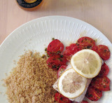 torsk i ugn tomat basilika