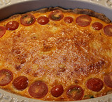 paj mozzarella soltorkade tomater