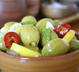 tapas med oliven