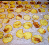 hemmagjorda chips utan olja