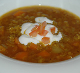 indisk linsesuppe