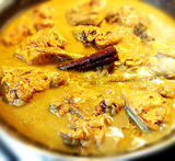 indisk kyckling curry kokosmjölk ingefära
