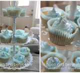 cupcakes blå frosting