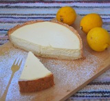 lemon curd juustokakku