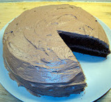 sjokoladekake med smørkrem