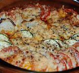 kjøttdeig form med potetmos og pasta