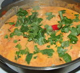 indisk fisk curry kokosmjölk