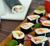 sushi med blomkålsris