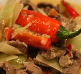strimlad biff thai wok