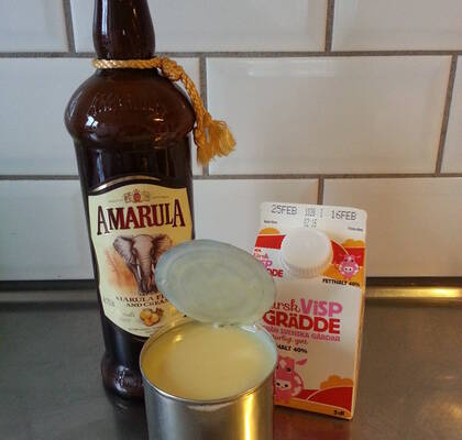 Glass med Amarula Cream