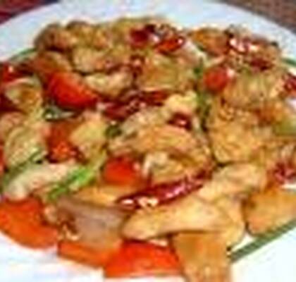 Kyckling med cashewnötter (Gai Pad Med Mamuang)