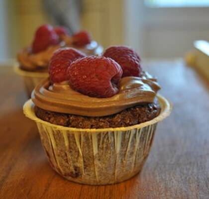 Choklad cupcakes surprice