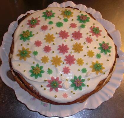Lenas cloudberry cake / Lenas hjortrontårta