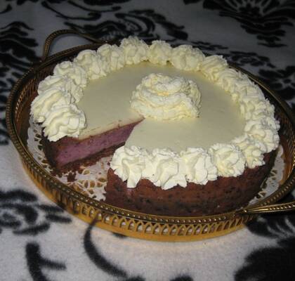 Veras blåbärscheesecake