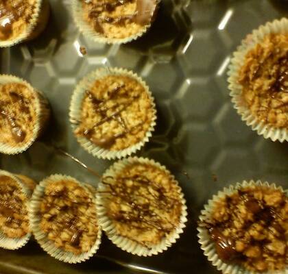 Havrekakor i muffinsform