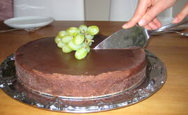 Johannas toppengoda chokladtårta