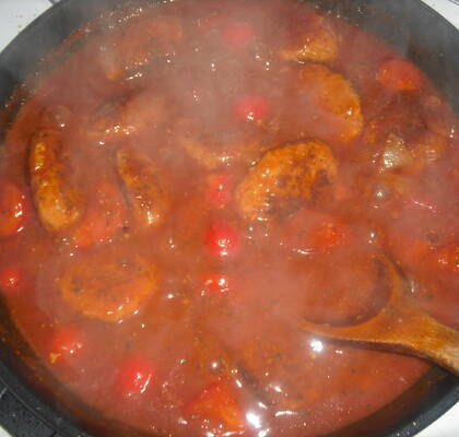 Albondigas en salsa de tomate, spanska köttbullar i tomatsås