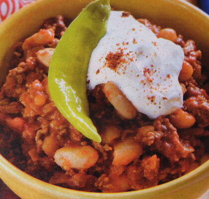 Chili con carne med sting