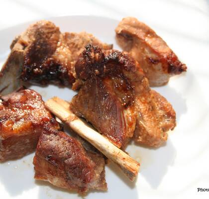 Chinese barbecued spareribs