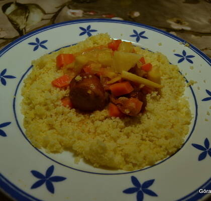 Chorizokorv med couscous