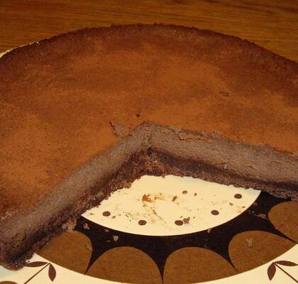 Cheesecake med choklad