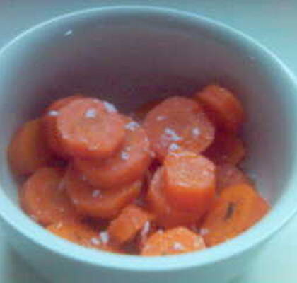 Buljongkokta morötter