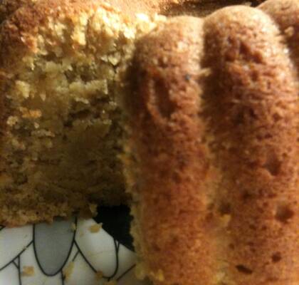 Pumpkin pound cake