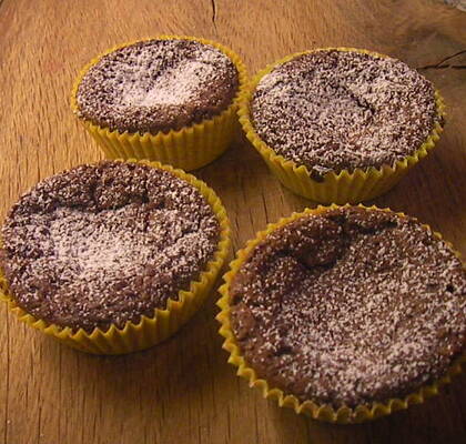 Chokladkratrar (chokladmuffins)