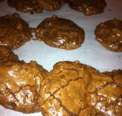 Fudgy chocolate cookies