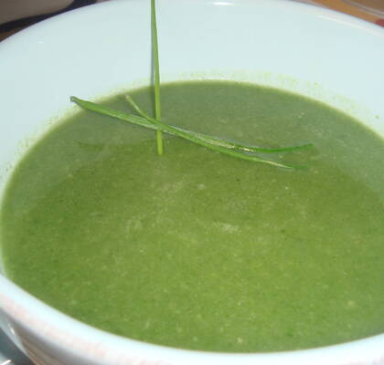 Nyttig grön soppa