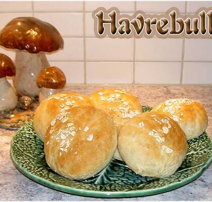 Havrebullar (frukostbröd)