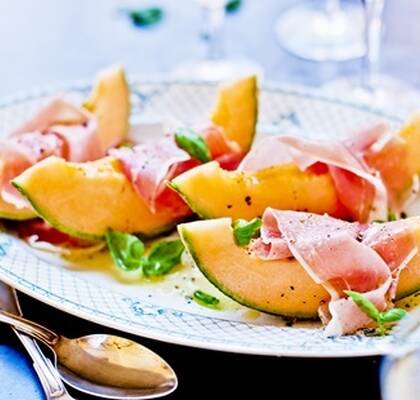 Melon med Prosciutto