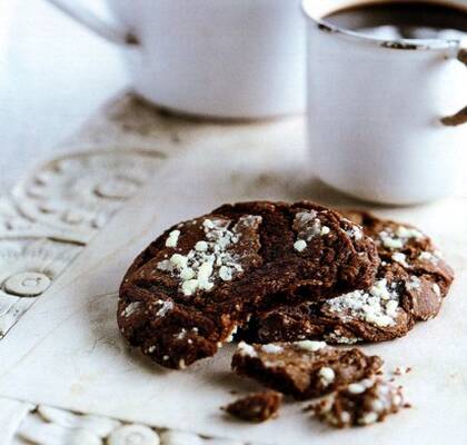 Spruckna chokladkakor