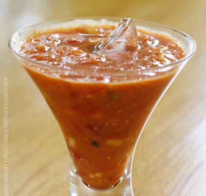 Gazpacho m krutonger