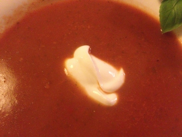Hjemmelavet tomatsuppe