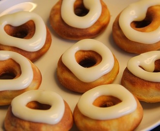 Lemon Pound Cake Mini Doughnuts